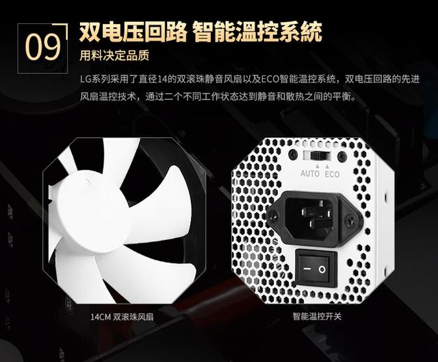 LG|高端玩家超频利器，锁定振华LG1000W！
