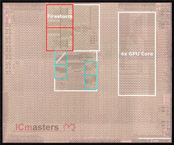 苹果|显微镜下的苹果A14：台积电5nm果然有“水分”