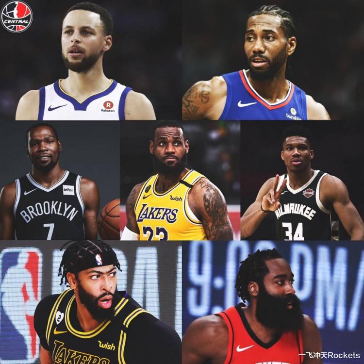 热火队|美媒列7位现役巨星：选择两个踢出前五之列，球迷：这题我会