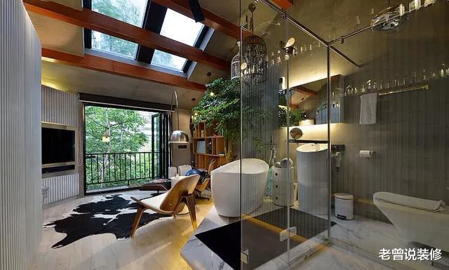 富人区|单身独居男士的家，上海“富人区”36㎡小复式，客厅把我惊艳到了