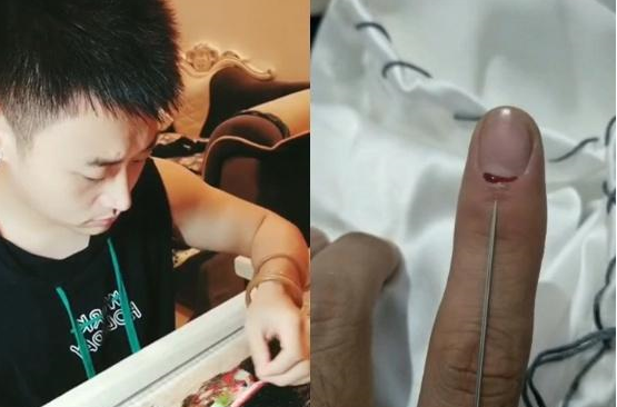 大学|10年前那个放弃高考，每天花12个小时学刺绣的东北男孩，现状如何