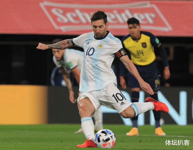阿根廷队|世预赛开门红！阿根廷1-0厄瓜多尔，梅西破门，职业生涯造1000球