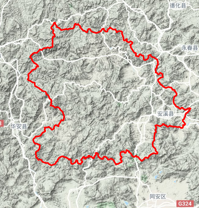 泉州|福建泉州市有一个县，县城建在河谷中，河流在县城转了6个大弯