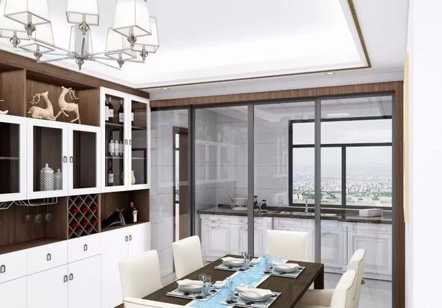 |这18款餐厅装修效果图，在朋友圈火了，很多人家里都这样装！