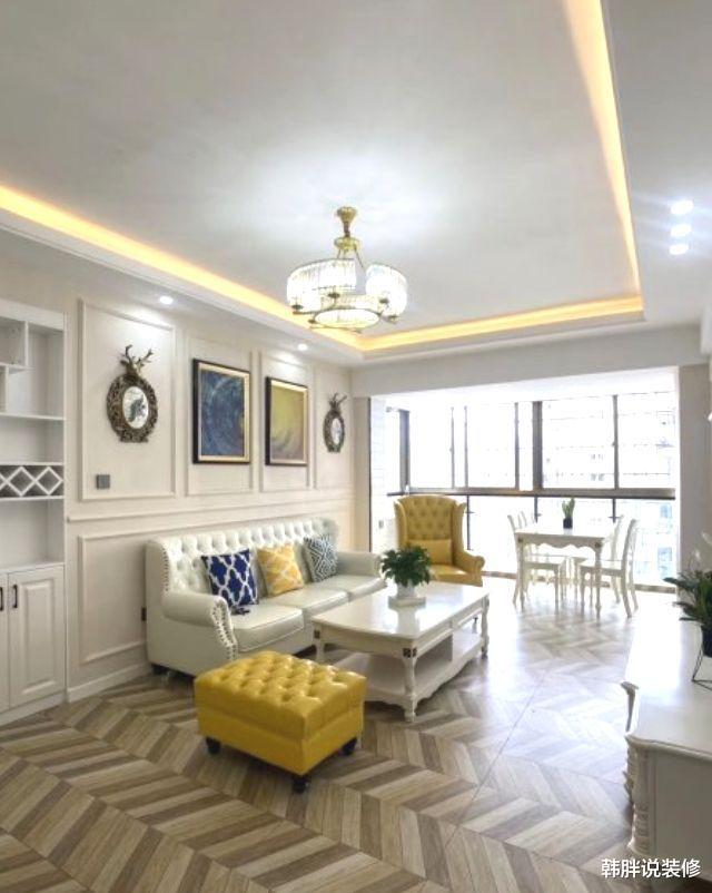 「」新房交给小舅子装修,全包花了14万,入户玄关是拿来当跑道吗?