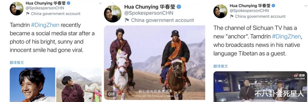 春晚|丁真持续发力，上央视新闻还获华春莹发文夸赞，网友: 妥妥上春晚