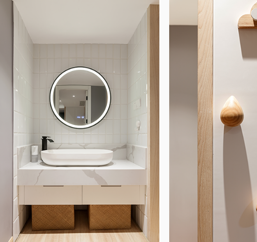 |一家三口的紧凑小蜗居，50㎡硬挤成两房，小户型也能过得很幸福