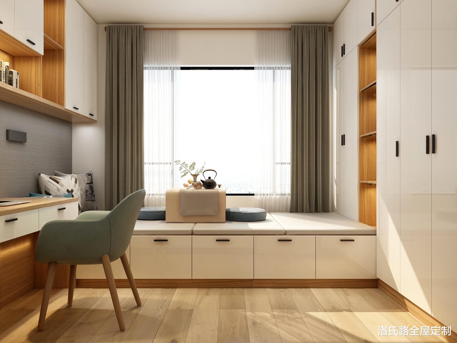 老年小妙招|小户型收纳不够？卧室窗边来凑，让你连书房都省了