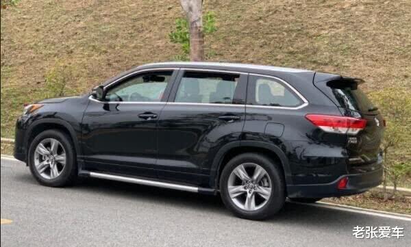 『丰田汉兰达』公认的好车，入华11年0骂声，车宽1米92不足24万，买它不看途昂