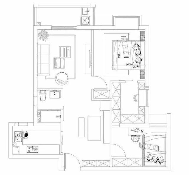 |新房装修只刷大白墙不吊顶，晒到朋友圈，却分分钟被赞爆了