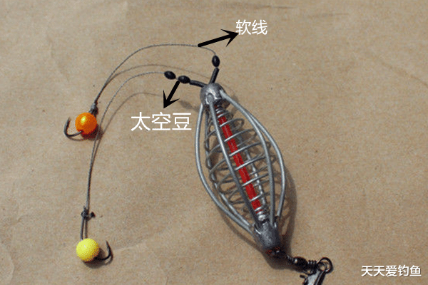 钓鱼技巧|钓鱼技巧：爆炸钩钓组加强版，增加两个塑料珠子，钓大鱼有奇效！