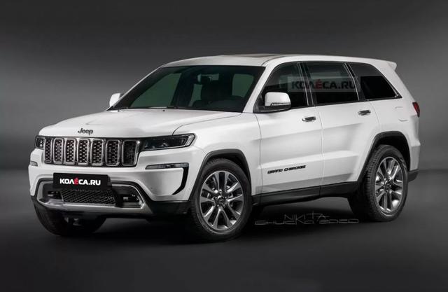 比亚迪|部分灵感来自吉普大指挥官,2021款吉普大切诺基渲染效果图