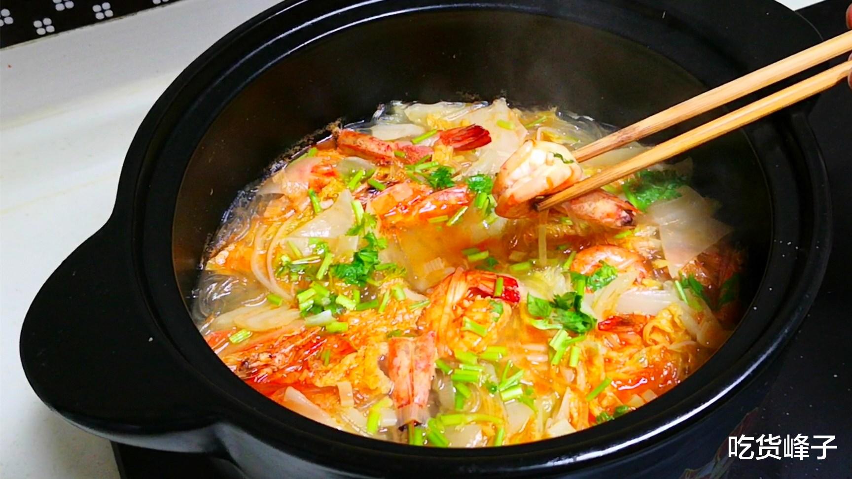 白菜|天冷，多用它和大虾炖着吃，对肠胃特别好，5毛一斤吃得起， 特香！