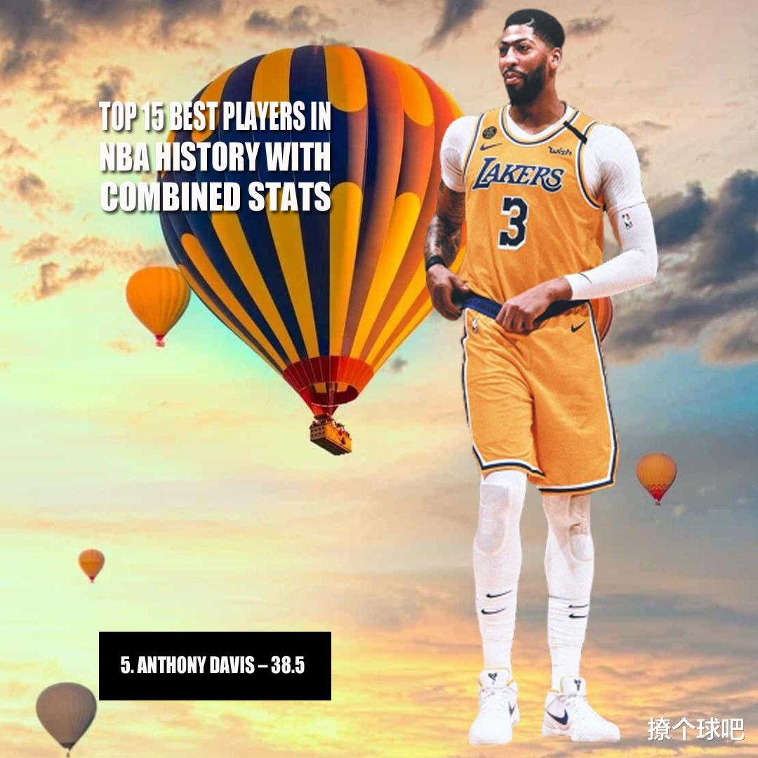 「迈克尔·乔丹」美媒曝NBA历史数据前15球员,杜兰特第8威少第11,詹姆斯屈居第2!