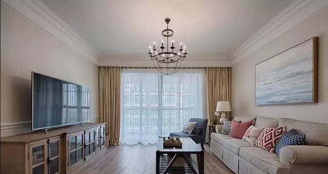 []16万搞定128㎡小四居装修，全屋不做造型，定制书房真漂亮！