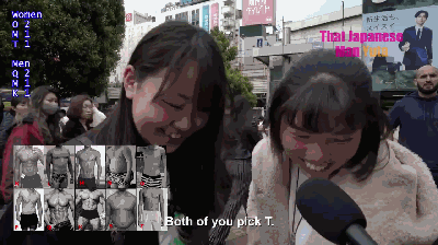 肌肉男|来自日本的街头采访，妹子喜欢精瘦男还是肌肉男？回答很现实