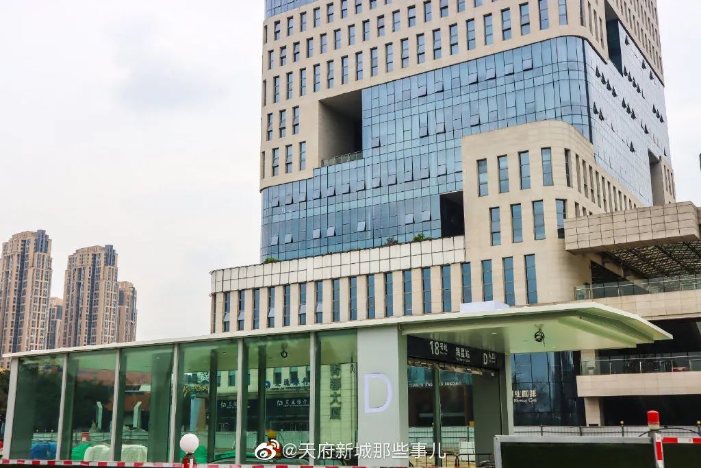 微成都|快看！成都地铁18号线各站点实景