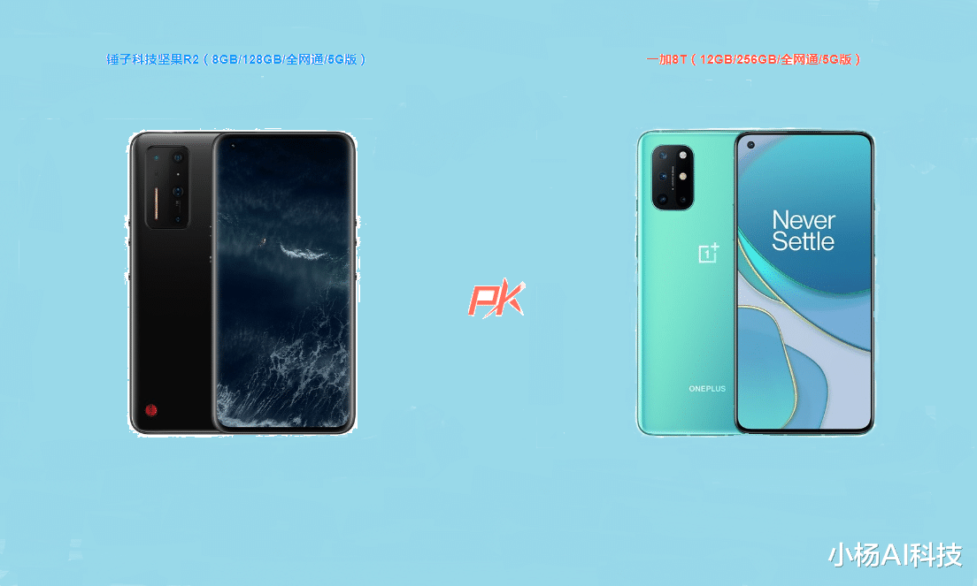 一加科技|同样是骁龙865旗舰,坚果R2凭什么比一加8T贵1100元?