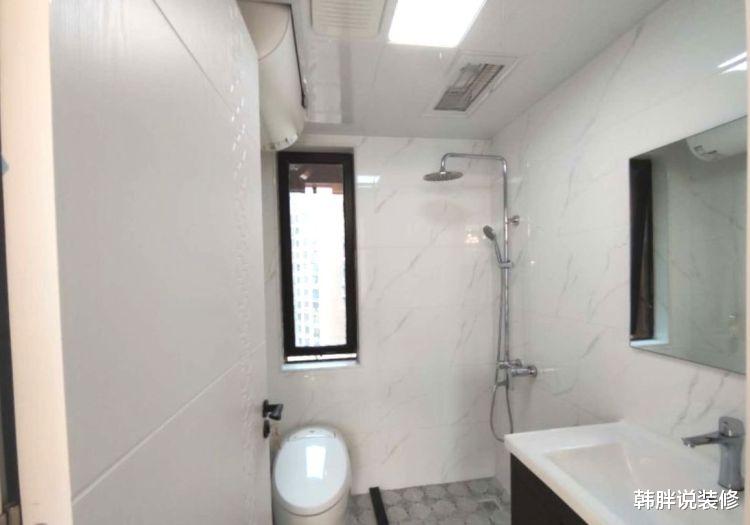 【】刚完成装修的新房，时尚清爽的现代简约风格，瓷砖上墙真好看