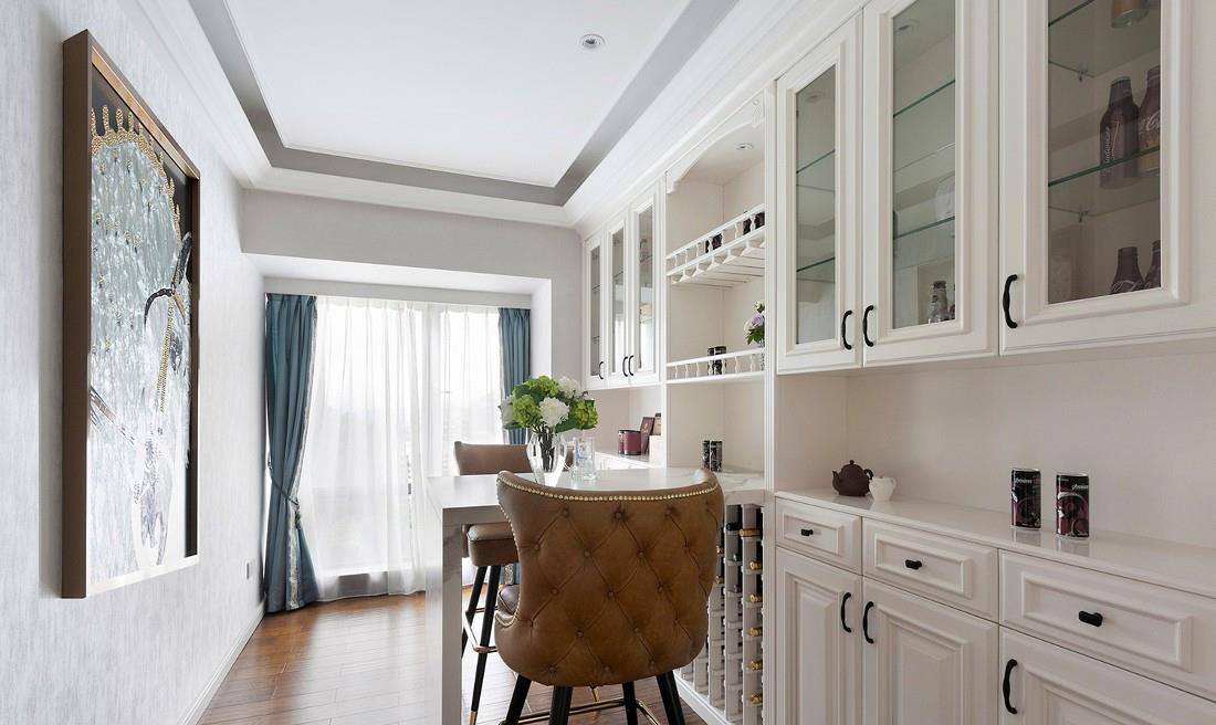 混搭@这是我见过混搭最成功的一套装修，有中式的雅韵有美式的大气，赞