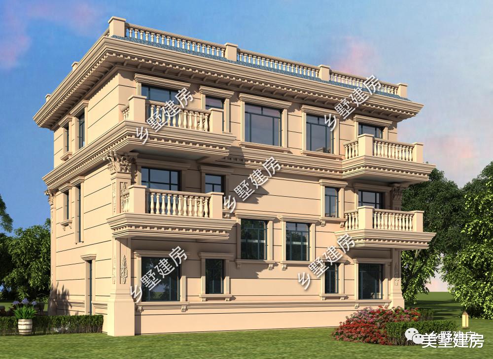 高端又接地气的双拼别墅，建一栋风光十里八乡