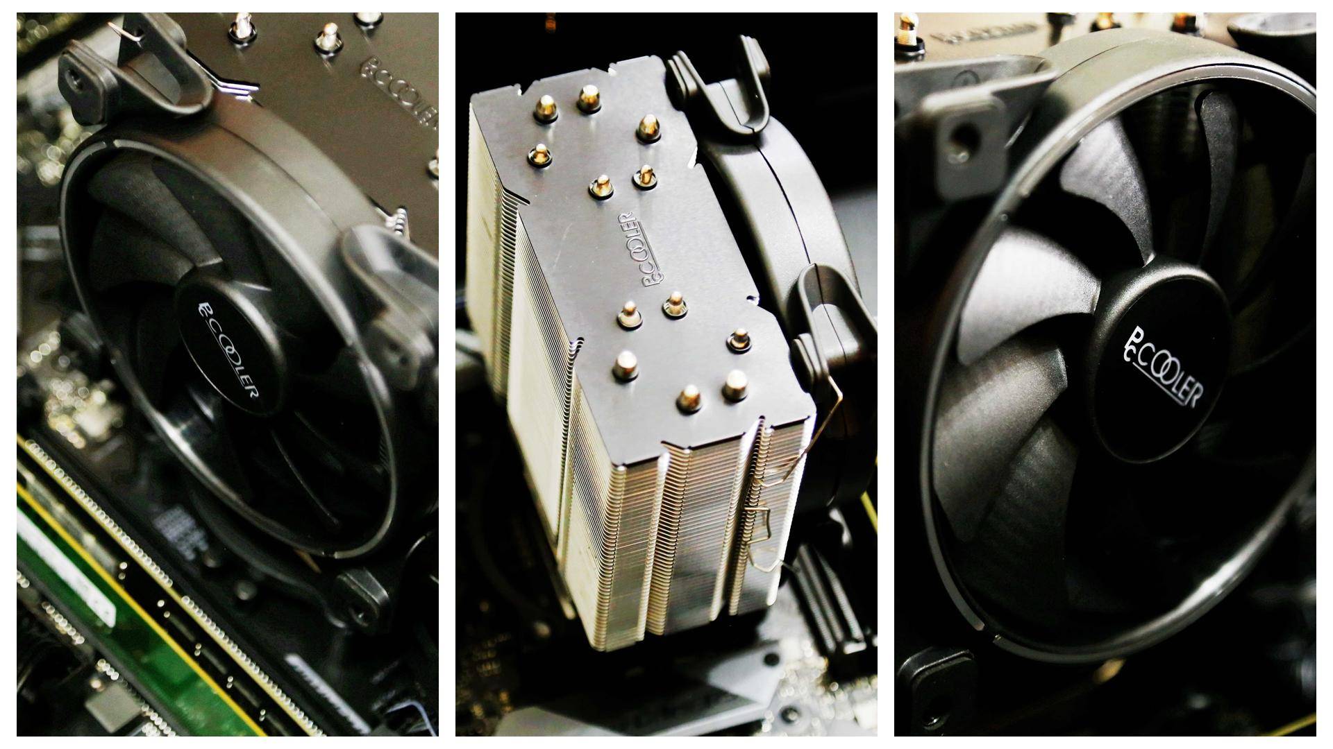 CPU|超频3 东海风云 纯铜六管 风冷逆袭 装机实测体验