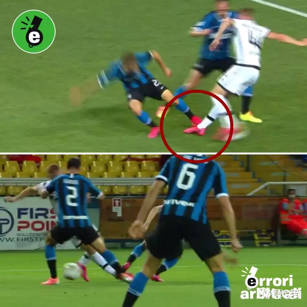 【尤文图斯】争议！禁区内脚踝被踢至90度扭曲，VAR却选择屏蔽