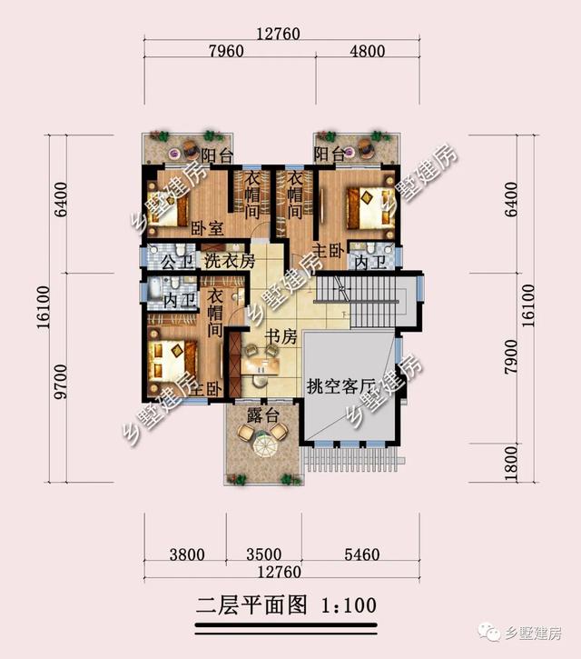 [米托]12.76X16.1米托斯卡纳别墅来一套，建在村里，尽显异国浪漫