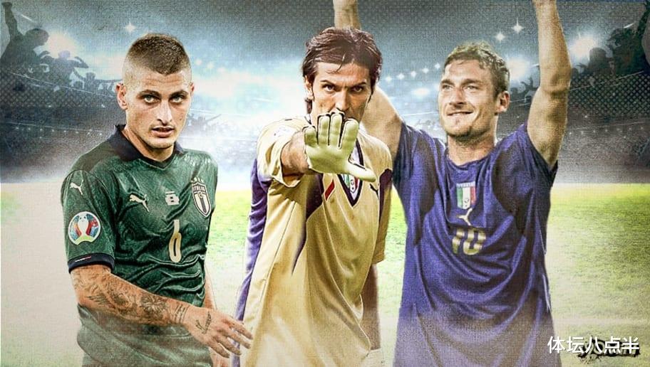 意大利队@著名媒体评意大利21世纪最强阵容 一年轻中场入围让人意外 这后防线真让人羡慕