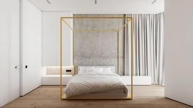 |看了他“空空如也”的家，我忍不住羡慕，这种装修，太高级了