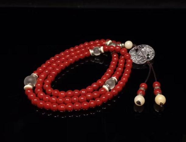 |精品赏析 红珊瑚手串