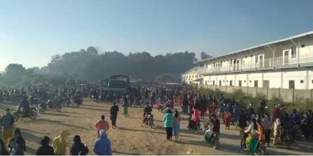確診患者逐漸增多，緬甸小鎮所有制衣廠暫時關閉-圖2