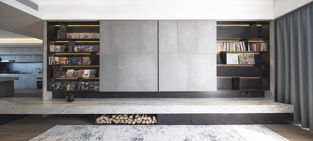 设计师|180㎡简约大平层,一个人住,也要很精致!