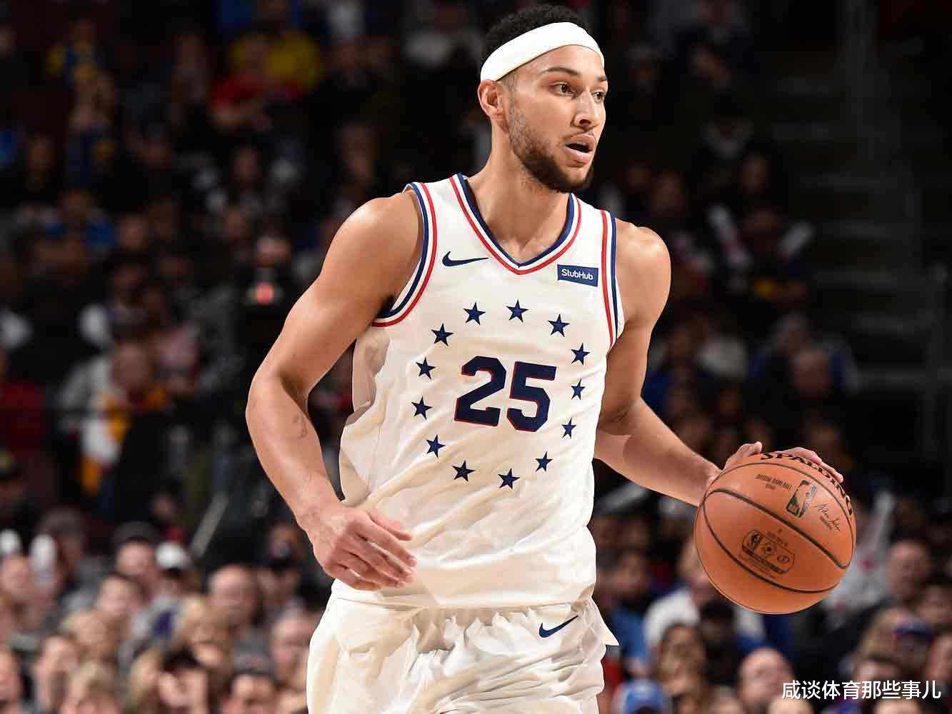 #西蒙斯#终于练出三分了？西蒙斯透露：三分已有30%命中率，继续进步！