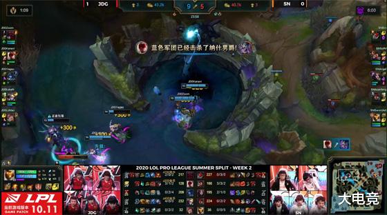 【转基因】LOL-LPL：Zoom“上流”奥恩单杀鳄鱼，JDG翻盘2-0终结SN二连胜