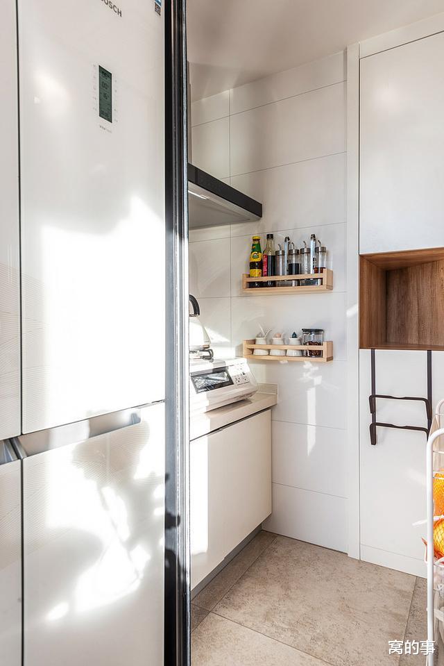 榻榻米|北京夫妻晒出64㎡婚房，中西厨分区，榻榻米阳台，全屋太有格调了