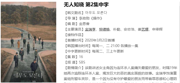 「豆瓣」一播出就收视第一,豆瓣8.8评分,这部悬疑剧太对味了