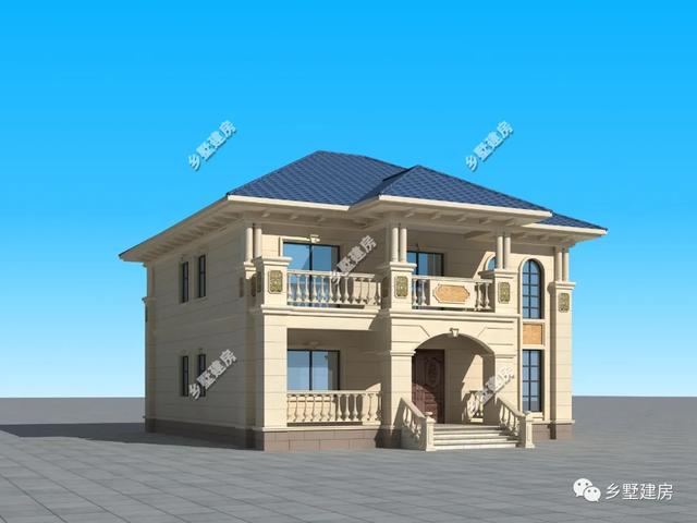 「」一眼就爱上的欧式小洋房，占地小巧，布局合理，不建都不行！