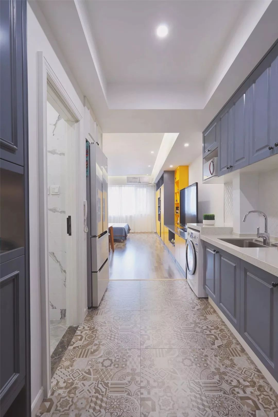 |40㎡一字型单身公寓，小户型反而更温馨舒适！看完只有羡慕的份