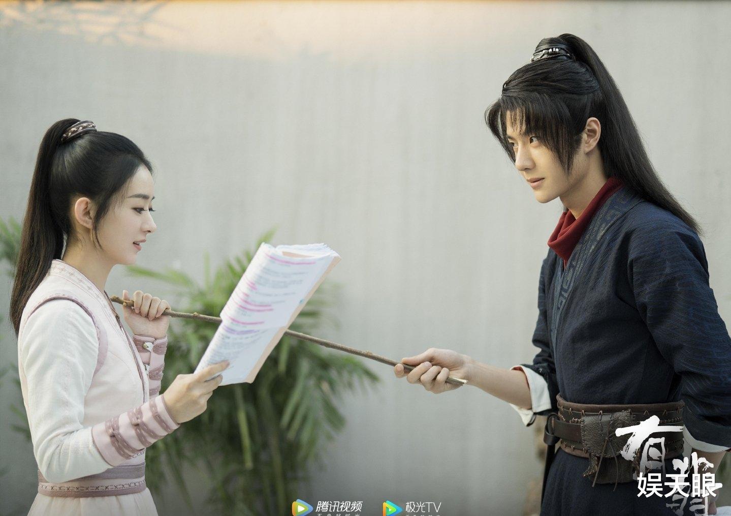 「赵丽颖」《有翡》即将杀青，赵丽颖王一博最新路透状态佳