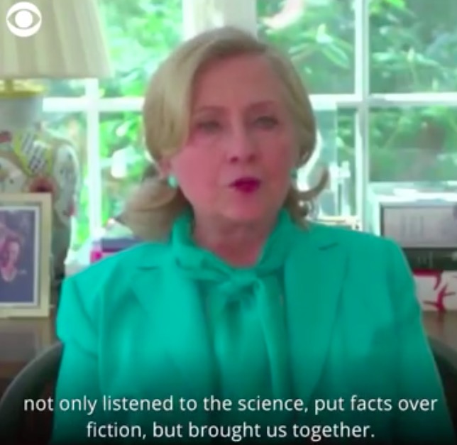 「李佳琦」希拉里支持拜登竞选总统: 美国需要一个相信科学, 团结民众的总统