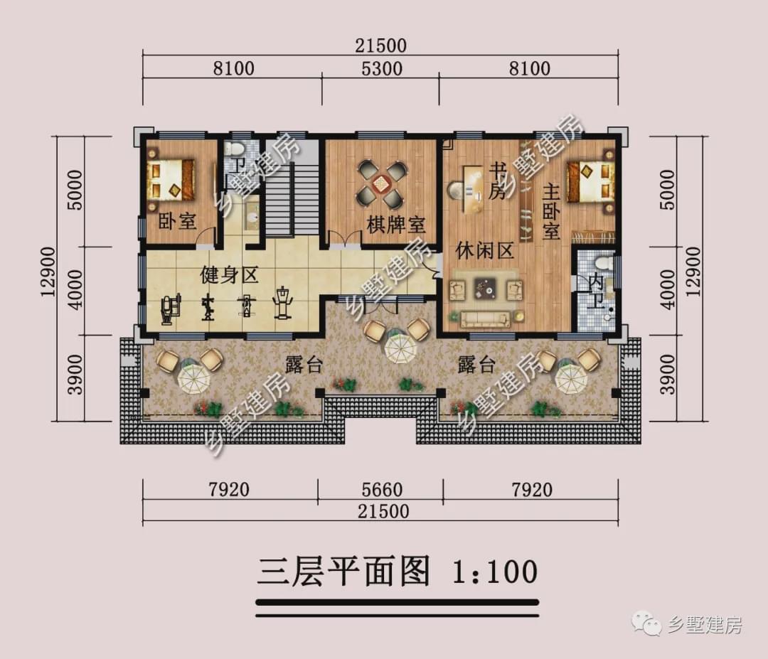 |这款新中式三层别墅,一百年都不过时,是您值得一建的好房子!