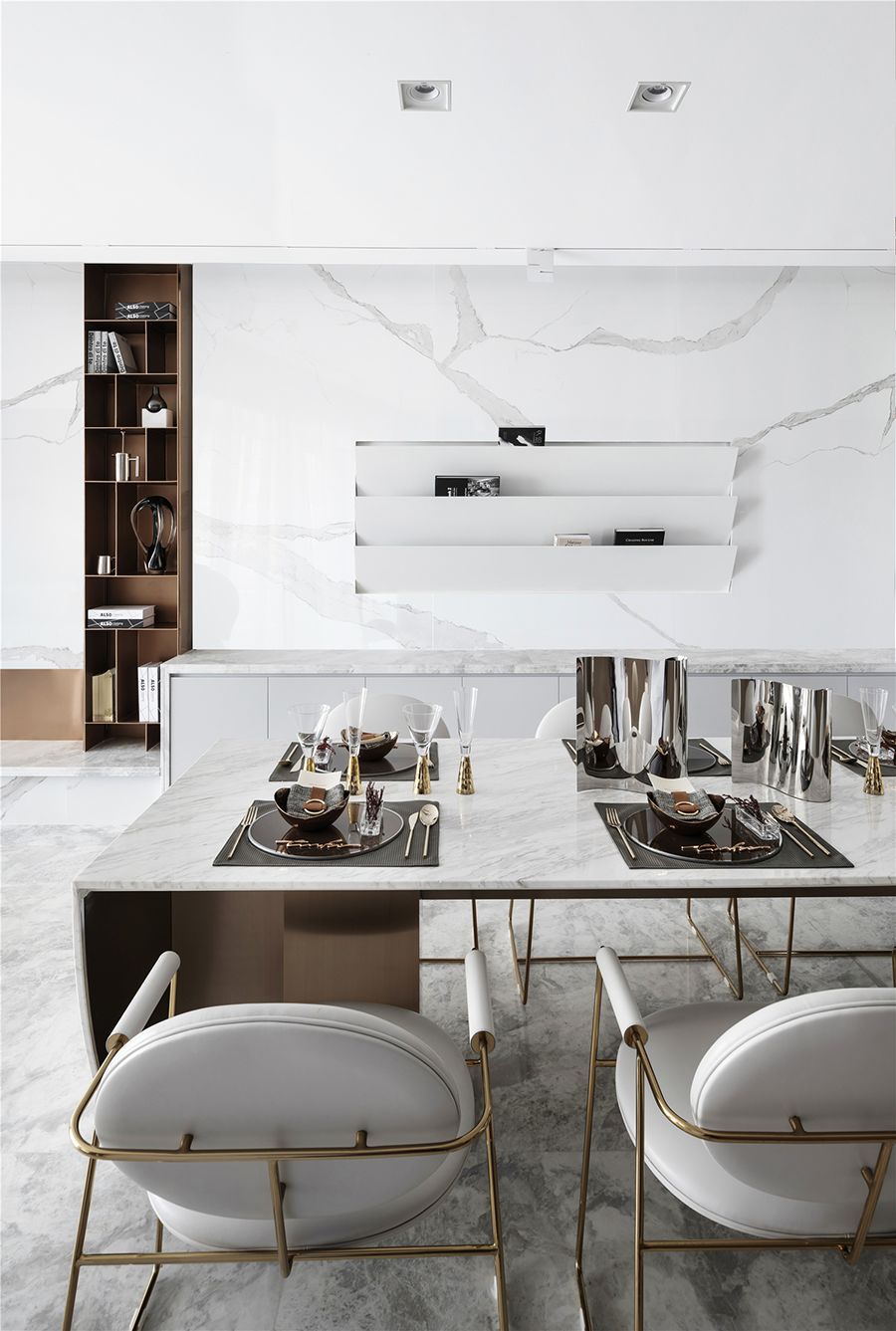 「」188㎡简洁大平层，格调十足的艺术家