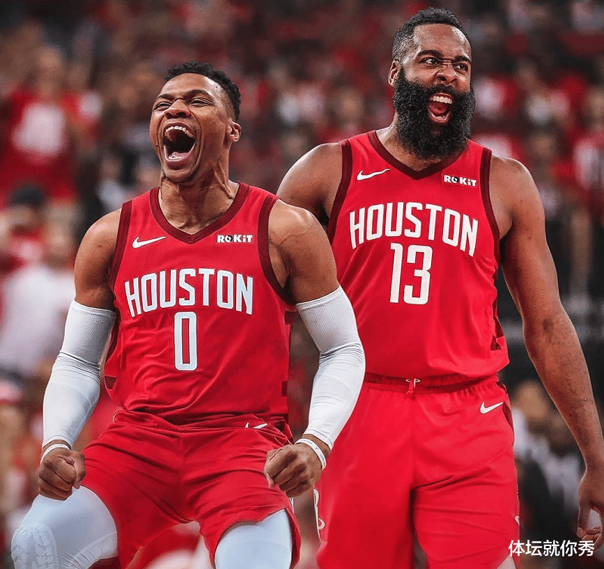 火箭队|490万轰23+8+4！火箭再迎喜讯，最大软肋被补齐，哈登携手威少冲冠