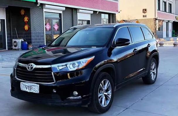 #丰田汉兰达#最便宜的丰田汉兰达提车！外观比途昂大气，油耗表现最给力！