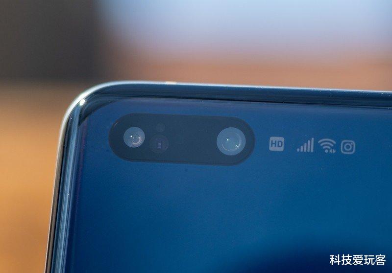 瀑布屏|外观爆料再反转!华为Mate40 Pro正面设计曝光:左上双孔瀑布屏