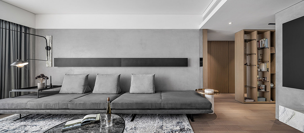 设计师|180㎡简约大平层,一个人住,也要很精致!