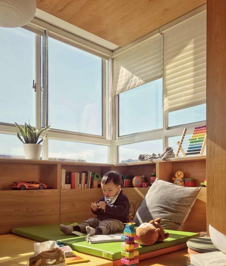 |而立之年，她以孩子为中心，将135㎡家装成童话屋，全屋很有品味