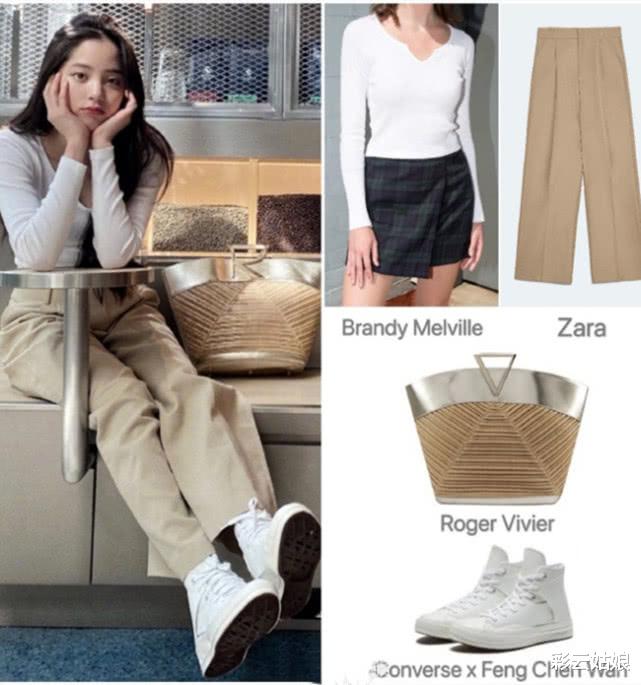 欧阳娜娜▲欧阳娜娜的腿神了,我90斤也挤不进的长靴,她当裤子穿还很宽松