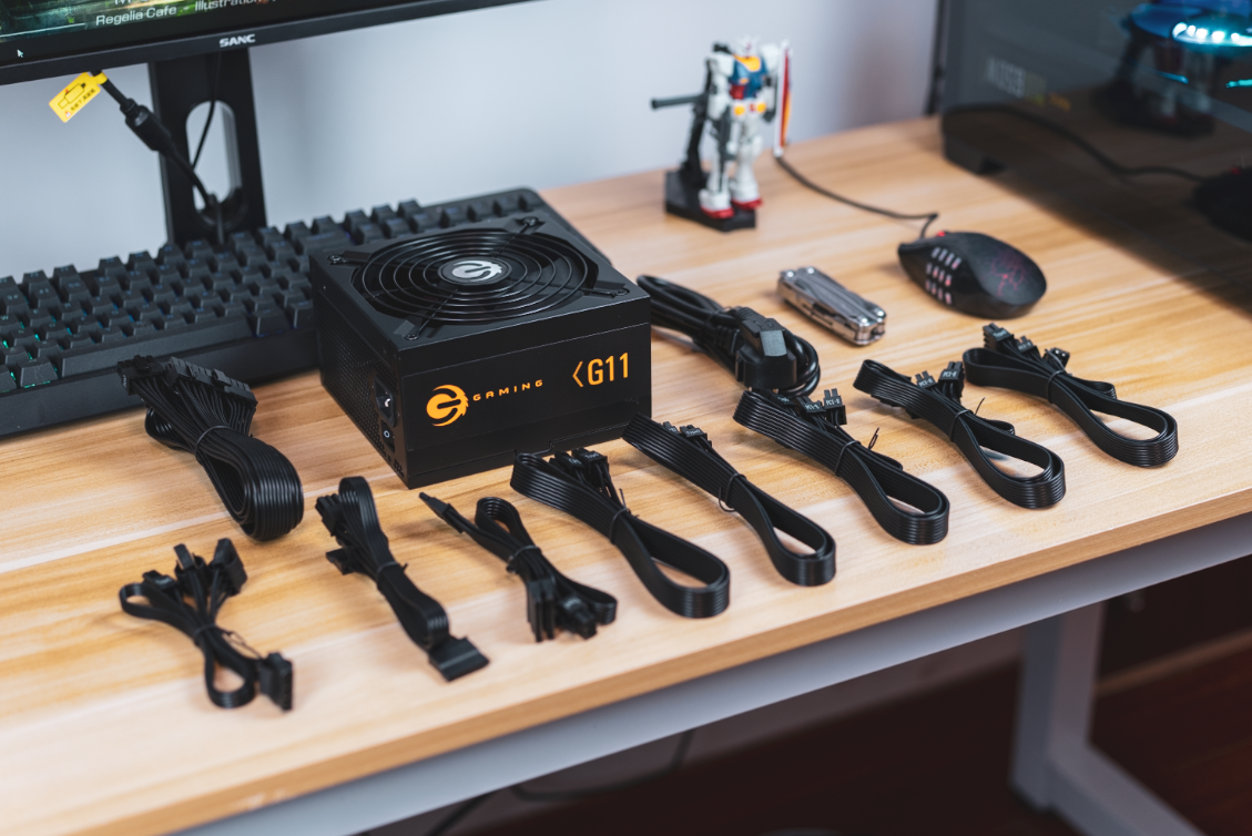 夏普|双路显卡供电新选择！长城猎金G11 1100W金牌全模电源拆解